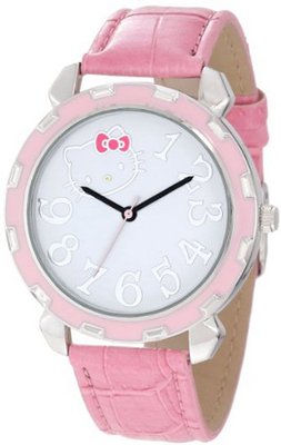 Hello Kitty H3WL1038LTPK Boyfriend Valentine Kitty Case Light Pink Strap