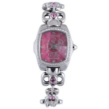 Hello Kitty Silver/Pink Stainless Steel
