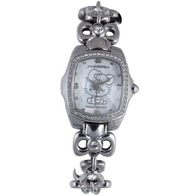 Hello Kitty Silver/White Stainless Steel