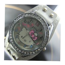 New Lovely Fashion Hello Kitty es Girls Ladies Wrist WKT@TLJ001W