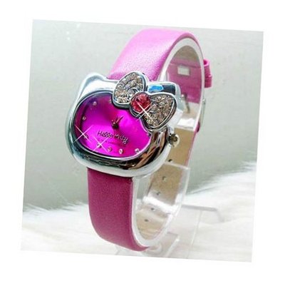New Lovely Fashion Hello Kitty es Girls Ladies Wrist WKT@TLJHK5M