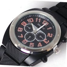 Henley Gents Chrono Effect Black Sports