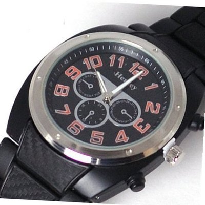 Henley Gents Chrono Effect Black Sports