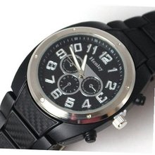 Henley Gents Chrono Effect Black Sports