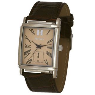 Henley Glamour Gents Chrono Effect Brown Strap Fashion H01001.2