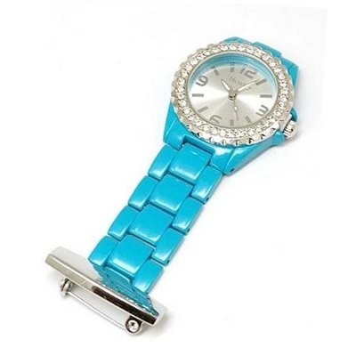 Henley - Glamour Bling Aqua Enamel Beauticians Fob Henley Glamour