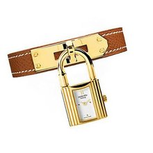 Hermes Kelly Gold Plated Ladies Quartz - 023725WW00
