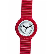Hip Hop Ladies Crystals 32mm Wrist HWU0074 with Crystal Analogue Dial