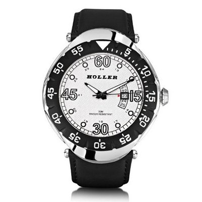 Holler Goldwax Large Date Silver HLW2188-3