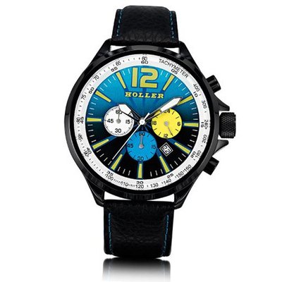 Holler HLW2280-4 Psychedelic Turquoise Chronograph