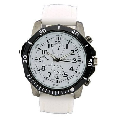 Classic Large w/ Rotatable Bezel - White