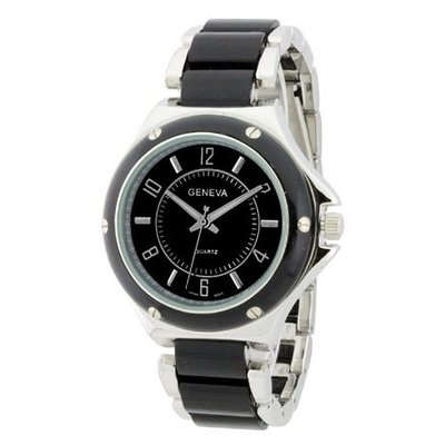 Two Toned Classic Metal - Black/Silver