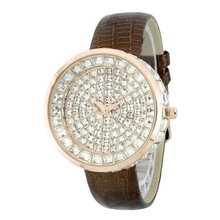 uHPW Fashion Chic w/ Rhinestone Embellished Dial - Bronze 