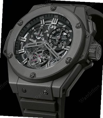 Hublot Big Bang Big Bang King Power Chrono Tourbillon All Black
