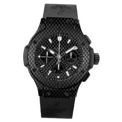 Hublot Big Bang Black Carbon Fiber Dial Automatic Chronograph 301QX1724RX
