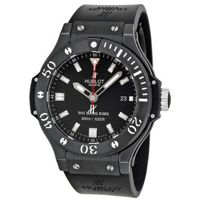 Hublot Big Bang Black Rubber Strap 312.CM.1120.RX