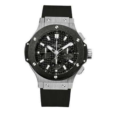 Hublot Big Bang Evolution Black Carbon Fiber Dial Automatic Chronograph 301.SM.1770.GR