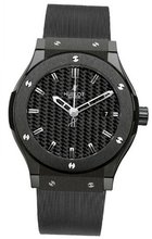 Hublot Classic Fusion Black Carbon Fiber Dial Automatic Black Rubber 511.CM.1770.RX