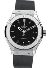 Hublot Classic Fusion Black Dial Black Rubber 511.NX.1170.RX