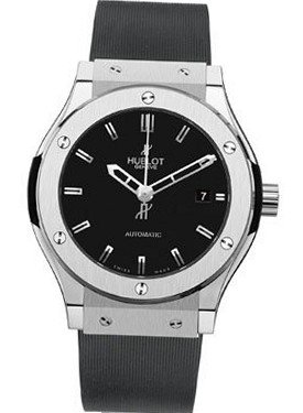 Hublot Classic Fusion Black Dial Black Rubber 511.NX.1170.RX