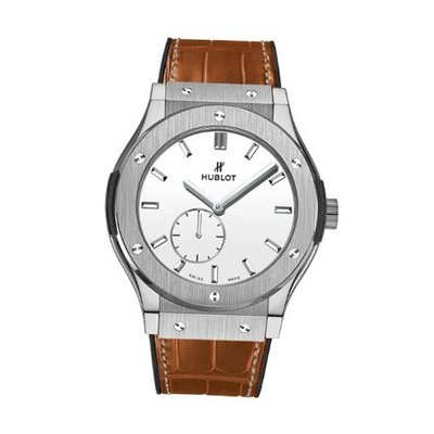 Hublot-Classic Fusion Ultra-Thin Titanium White Shiny Dial-515.nX.2210.LR