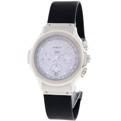 Hublot Geneve MDM 1640.844M.1 Stainless Pearl Chronograph Quartz