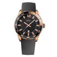 BOSS HUGO BOSS 'Deep Blue SX' Sport Silicone Strap , 46mm