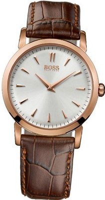 Brown Hugo Boss Leather Strap 1502301