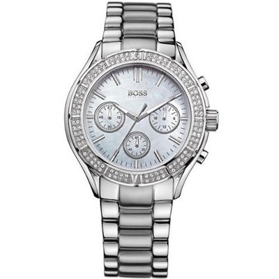 Hugo Boss 1502339 HB5009 Ladies - MOP Dial Stainless Steel Case Quartz Movement