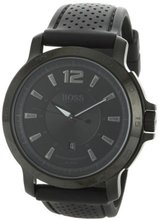 Hugo Boss 1512453 H2001 Black Dial Black Rubber Strap