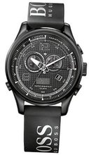 Hugo Boss 1512832 Chronograph Black Logo Rubber