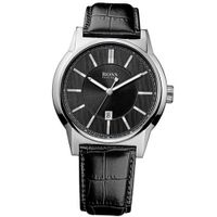 Hugo Boss HB-1512911 44mm Stainless Steel Case Patent Leather Mineral