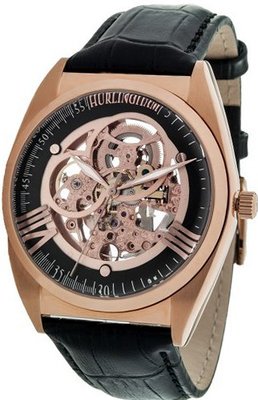 Hurlingham Barclay H-70351-D with Black Leather Band