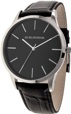 Hurlingham Berkley H-90180-D with Black Leather Band