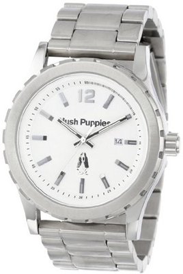 Hush Puppies HP.3606M.1501 Orbz Round Stainless Steel White Dial Luminous