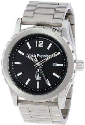 Hush Puppies HP.3606M.1502 Orbz Round Stainless Steel Black Dial Luminous