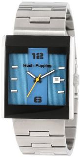 Hush Puppies HP.3664M.1503 Freestyle Rectangular Stainless Steel Blue Dial Luminous Date