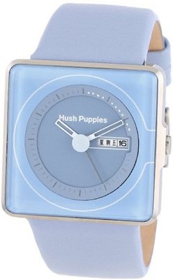 Hush Puppies HP.3683L.2514 Freestyle Stainless Steel Square Leather Day Date