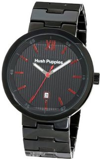 Hush Puppies HP.3695M.1509 Orbz Black Ion-Plated Coated Stainless Steel Case Bracelet