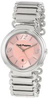 Hush Puppies HP.3696L.1512 Orbz Round Stainless Steel Pink Dial Date