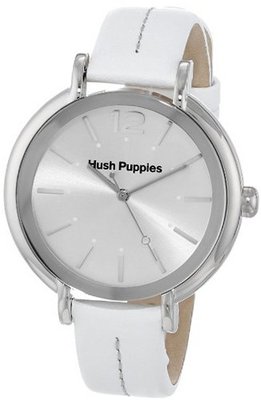 Hush Puppies HP.3752L.2501 Orbz Round Stainless Steel Silver Sunray Dial