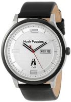 Hush Puppies HP.3758M.2522 Orbz Black Ion-Plated Coated Stainless Steel Bezel Day Date