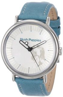 Hush Puppies HP.3760L.2503 Signature Round Stainless Steel Genuine Leather