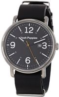 Hush Puppies HP.3789M.2502 1958 Stainless Steel Genuine Leather Date
