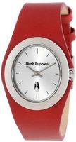 Hush Puppies HP.3790L.2509 Signature Stainless Steel Oval Red Genuine Leather