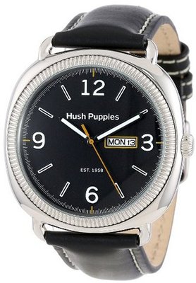 Hush Puppies HP.3797M.2502 1958 Stainless Steel Day Date Luminous Hands