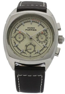 Hush Puppies HP.6624M.2504 Gold Tone Chronograph Square Analog