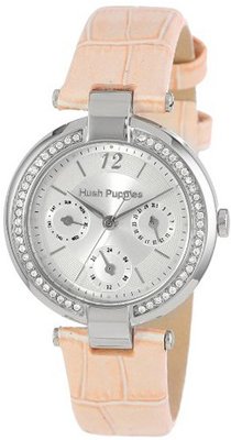 Hush Puppies HP.7090L00.2522 Swarovski Crystal-Accented Stainless Steel