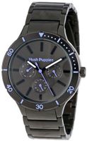 Hush Puppies HP.7101L.1513 Freestyle Black Ion-Plated Coated Stainless Steel 24-Hour Day Date