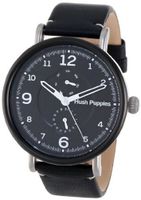 Hush Puppies HP.7126M.2502 Signature Black Ion-Plated Coated Stainless Steel Bezel Day Date